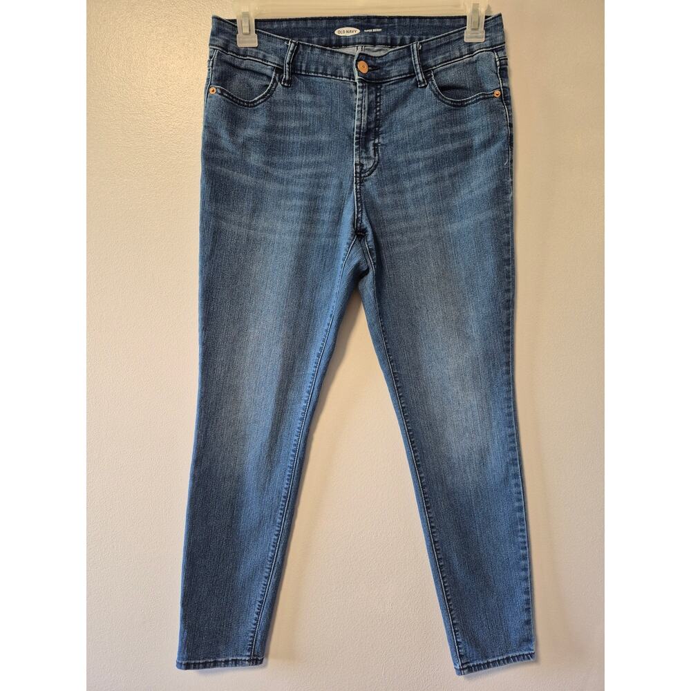 Old Navy Super Skinny Jeans Women's Size 10* - 12* Medium Wash Blue Denim